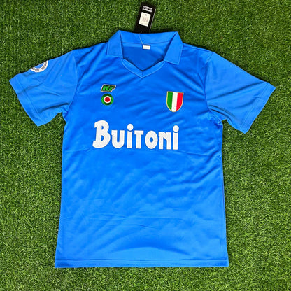 Diego Armando Maradona Napoli 1988 Retro Vintage Football Football Jersey