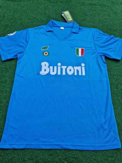 Diego Armando Maradona Napoli 1998 Retro Vintage Football Jersey Kit