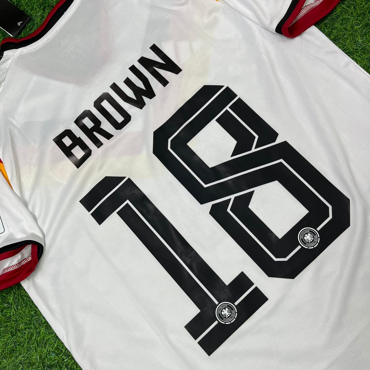 Nathaniel Brown #18 Germany 2026 World Cup Home Jersey Trikot Maillot