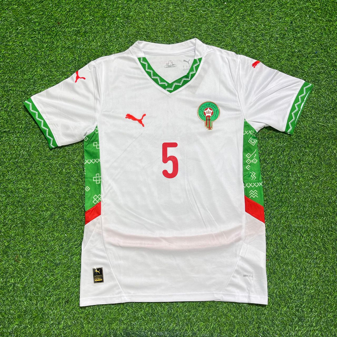 Nayef Aguerd Morocco AFCON 2025 Football Jersey Kit