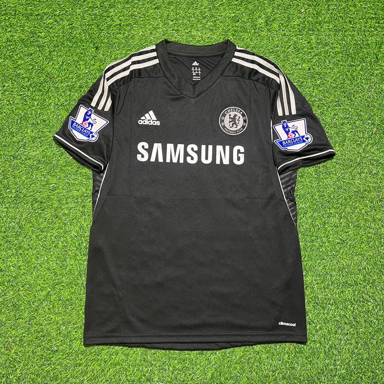 Nemanja Matic Chelsea 2013/14 Black Retro Football Jersey Kit