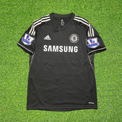 Nemanja Matic Chelsea 2013/14 Black Retro Football Jersey Kit