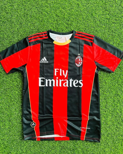 Nesta 2010 - 11 AC Milan Retro Football Jersey Kit