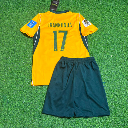 Australia World Cup 2026 Nestory Irankunda Kids Football Jersey