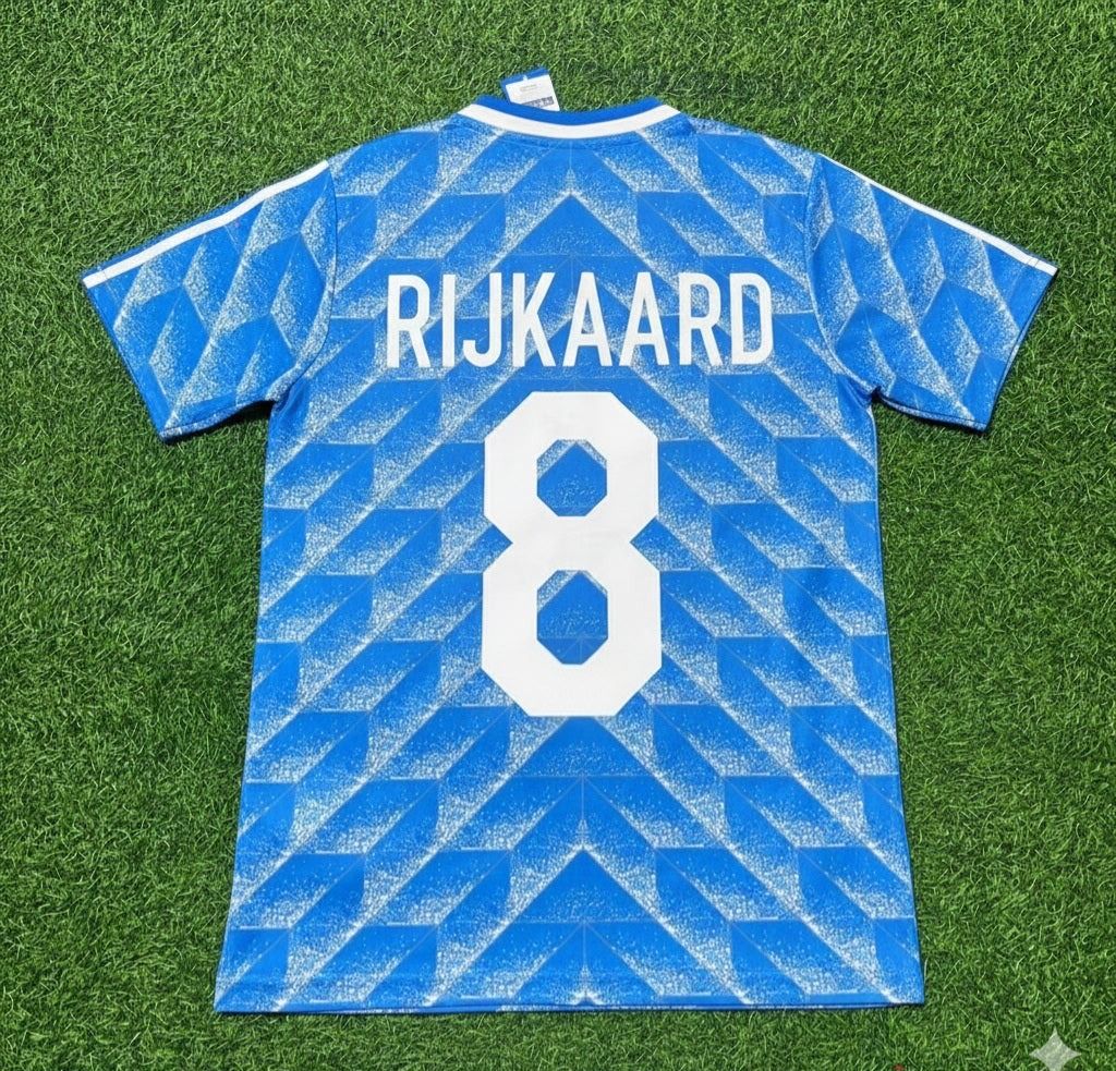 Netherlands 1988 Frank Rijkaard Retro Football Jersey front view