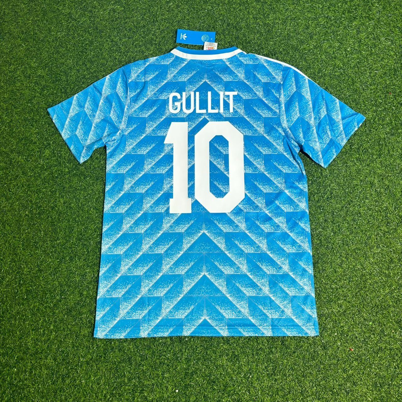 Netherlands 1988 Ruud Gullit Retro Football Jersey front view