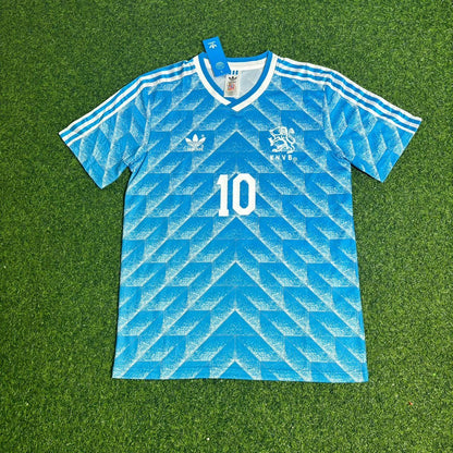Netherlands 1988 Ruud Gullit Retro Football Jersey back view