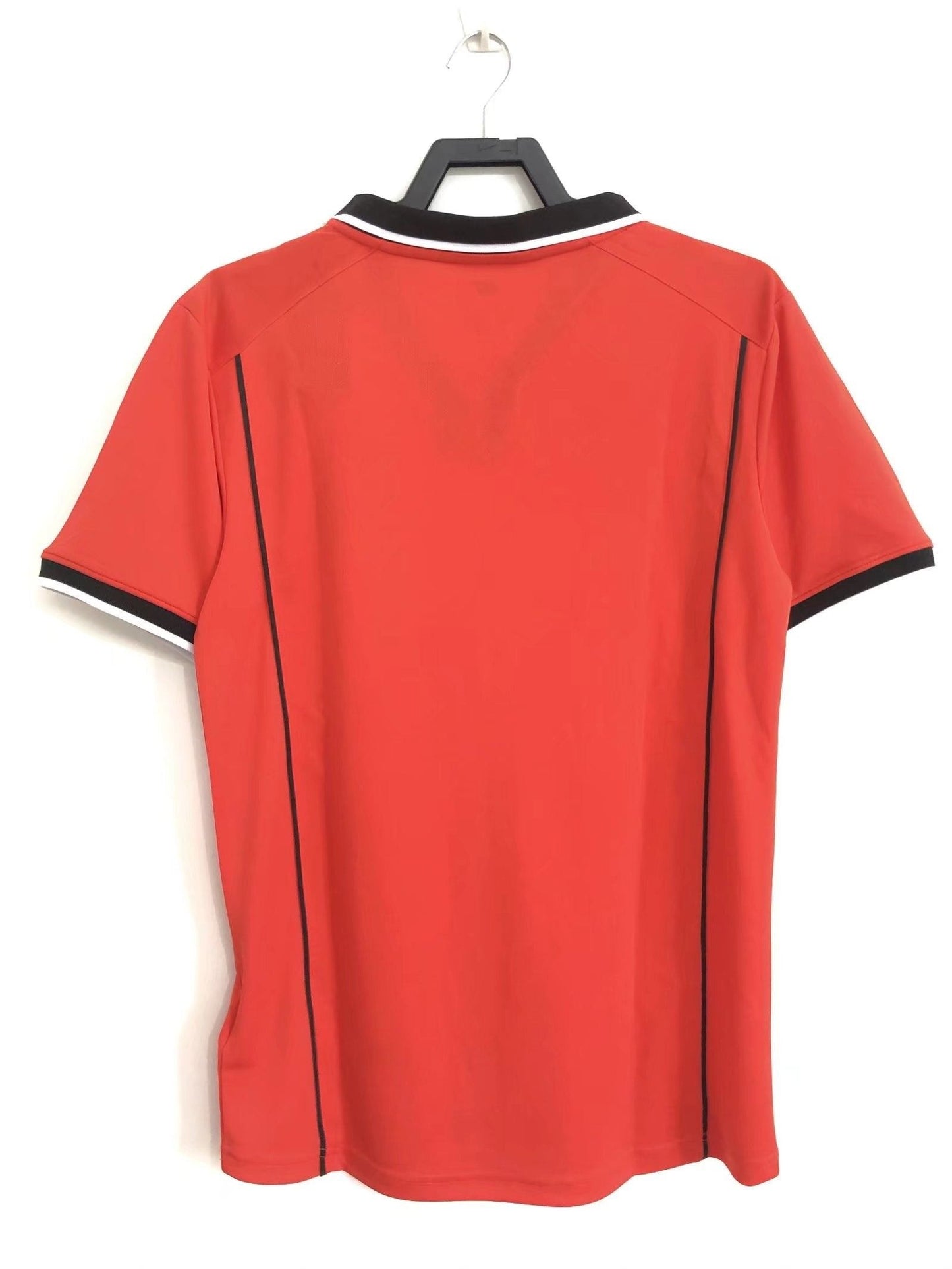 Netherlands 1998 World Cup Retro Home Orange Football Jersey back view
