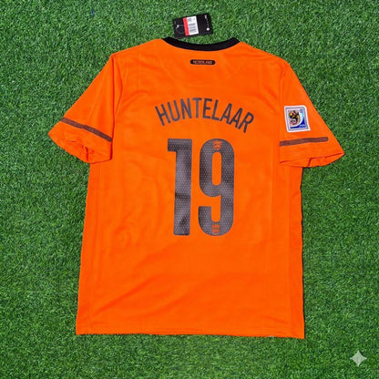 Netherlands 2010 World Cup Klaas Jan Huntelaar Football Jersey front view