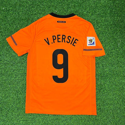 Netherlands 2010 World Cup Robin van Persie Football Jersey front view