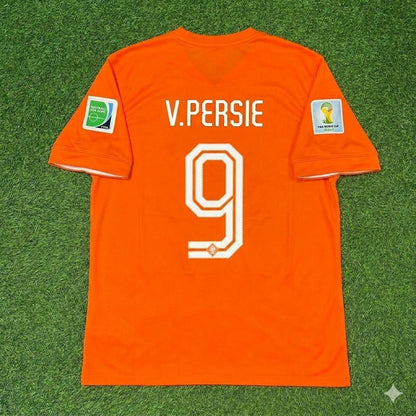 Netherlands 2014 World Cup Wesley Sneijder Home Football Jersey front view