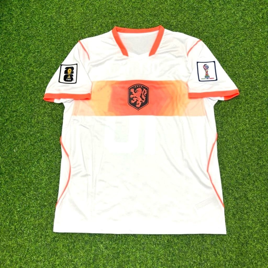 Netherlands 2026 World Cup Football Jersey front view