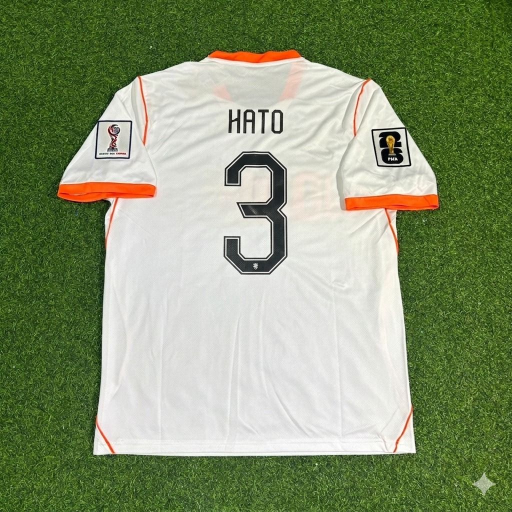 Netherlands 2026 World Cup Jorrel Hato #3 New Season Football Jersey front view