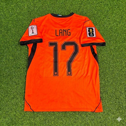 Netherlands 2026 World Cup Noa Lang #17 New Season Football Jersey front view