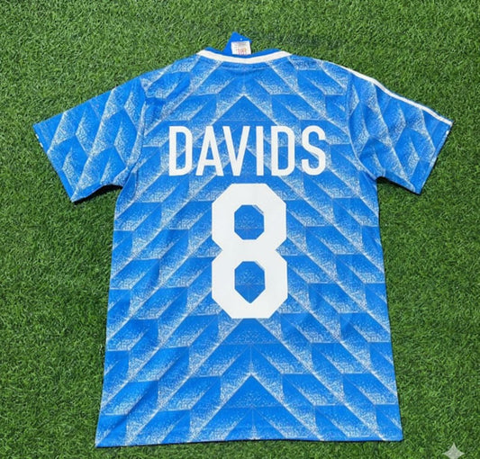 Netherlands Edgar Davids Retro Football Jersey front view