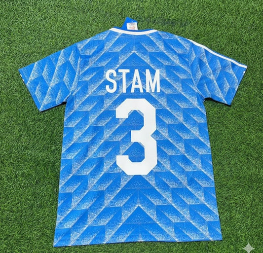 Netherlands Jaap Stam Retro Football Jersey front view
