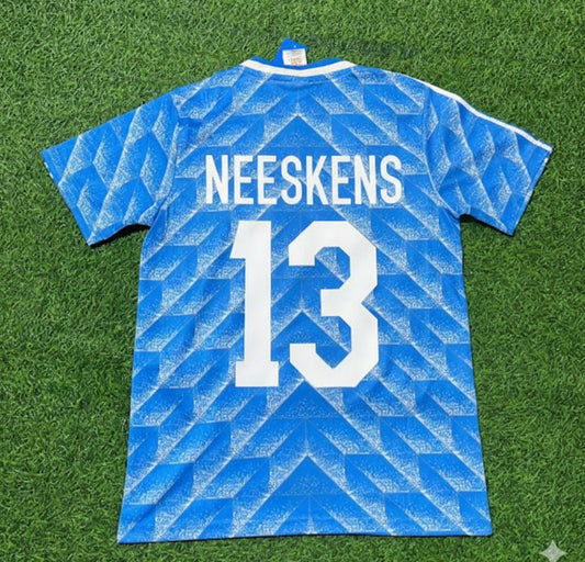 Netherlands Johan Neeskens Retro Football Jersey front view