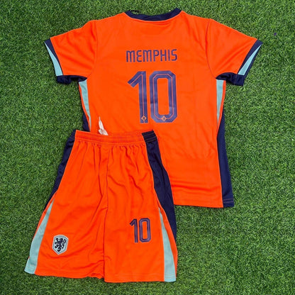 Netherlands Memphis Depay New Season Football Jersey front view