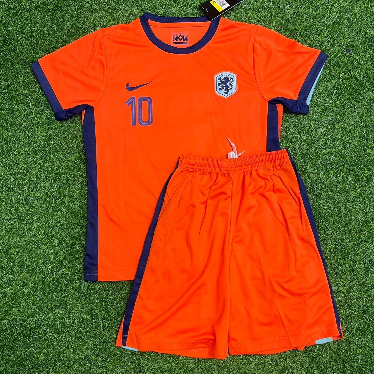Netherlands Memphis Depay New Season Football Jersey back view