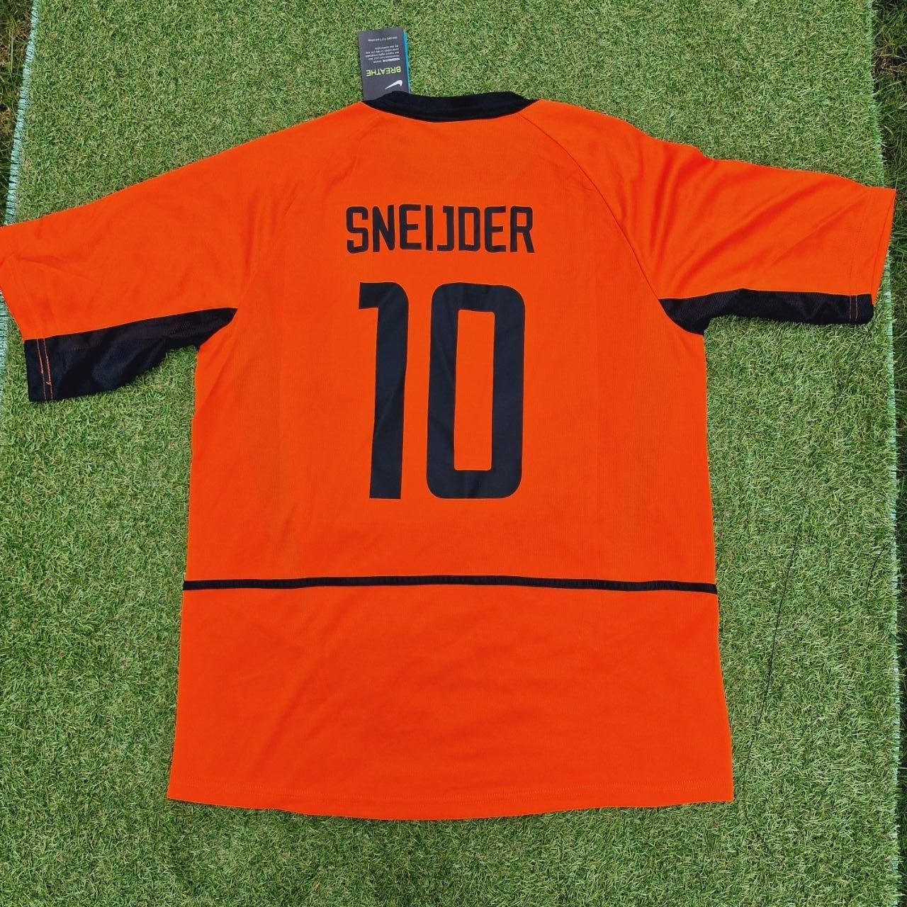 Netherlands Retro Football Jersey front view