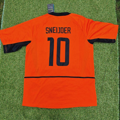 Netherlands Retro Football Jersey front view