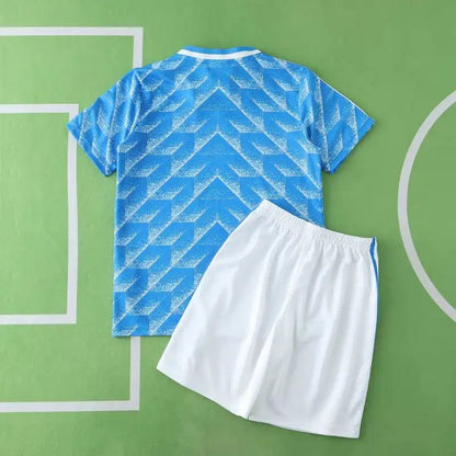 Netherlands Retro Kids Football Jersey back view