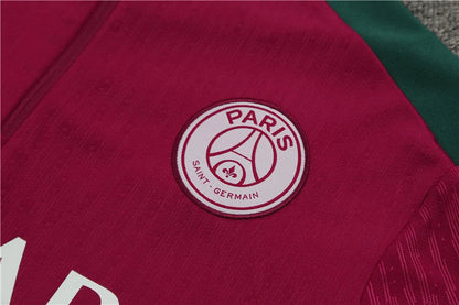 Paris Saint-Germain F.C. Tracksuit Red Training Top Pack