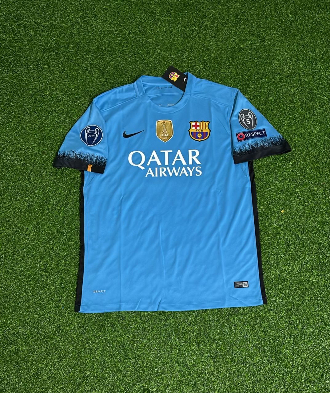 Barcelona Neymar JR 2015-2016 Retro Football Jersey