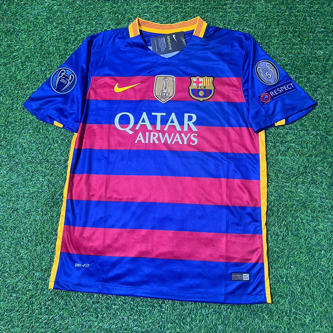 Barcelona Neymar Jr 2015/16 Retro Jersey Soccer Maillot Maglia Soccer Shirt