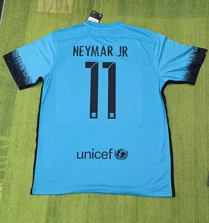 Barcelona Neymar JR 2015-2016 Retro Football Jersey