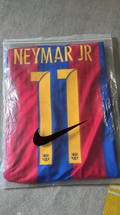 Neymar Jr 11 - FC Barcelona 2016/17 Retro Football Jersey Kit