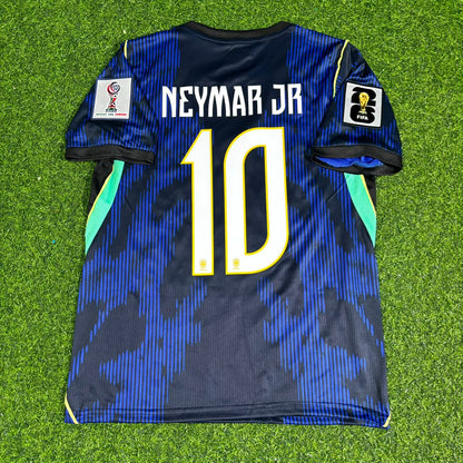 Brazil World Cup 2026 Neymar Jr Blue Away Football Jersey