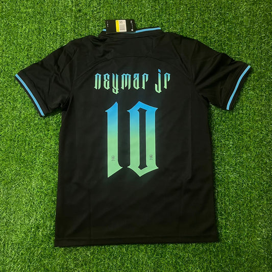 Neymar Jr Brazil Retro Football Jersey Trikot Maglia