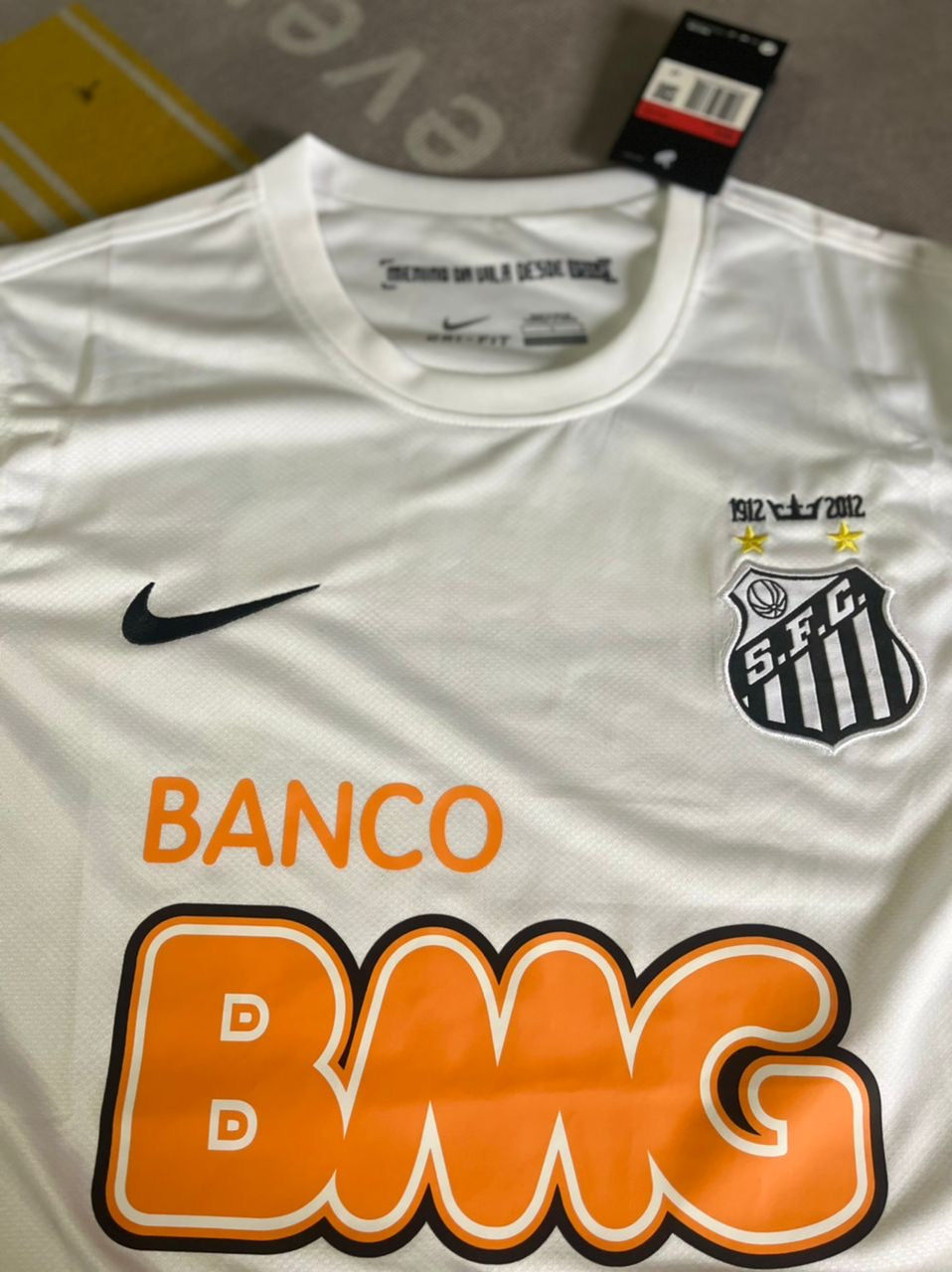 Neymar Jr Santos FC Retro Long Sleeve Football Jersey Kit