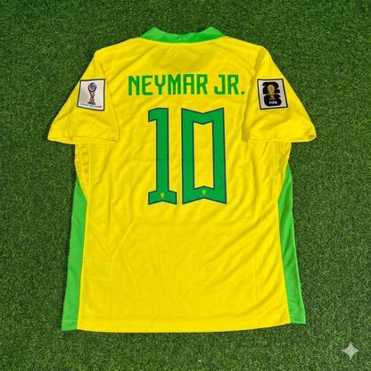 Brazil World Cup 2026 Neymar Jr 10 Football Jersey