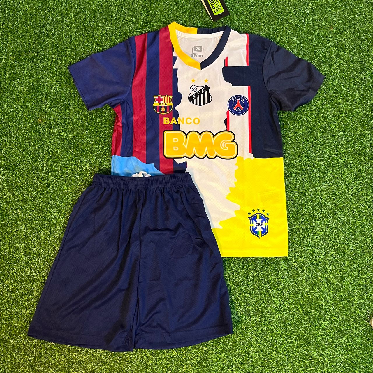 Neymar JR 11 Combo All Teams Special Kids Jersey KinderTrikot Maillot Enfant Soccer Shirt Kit