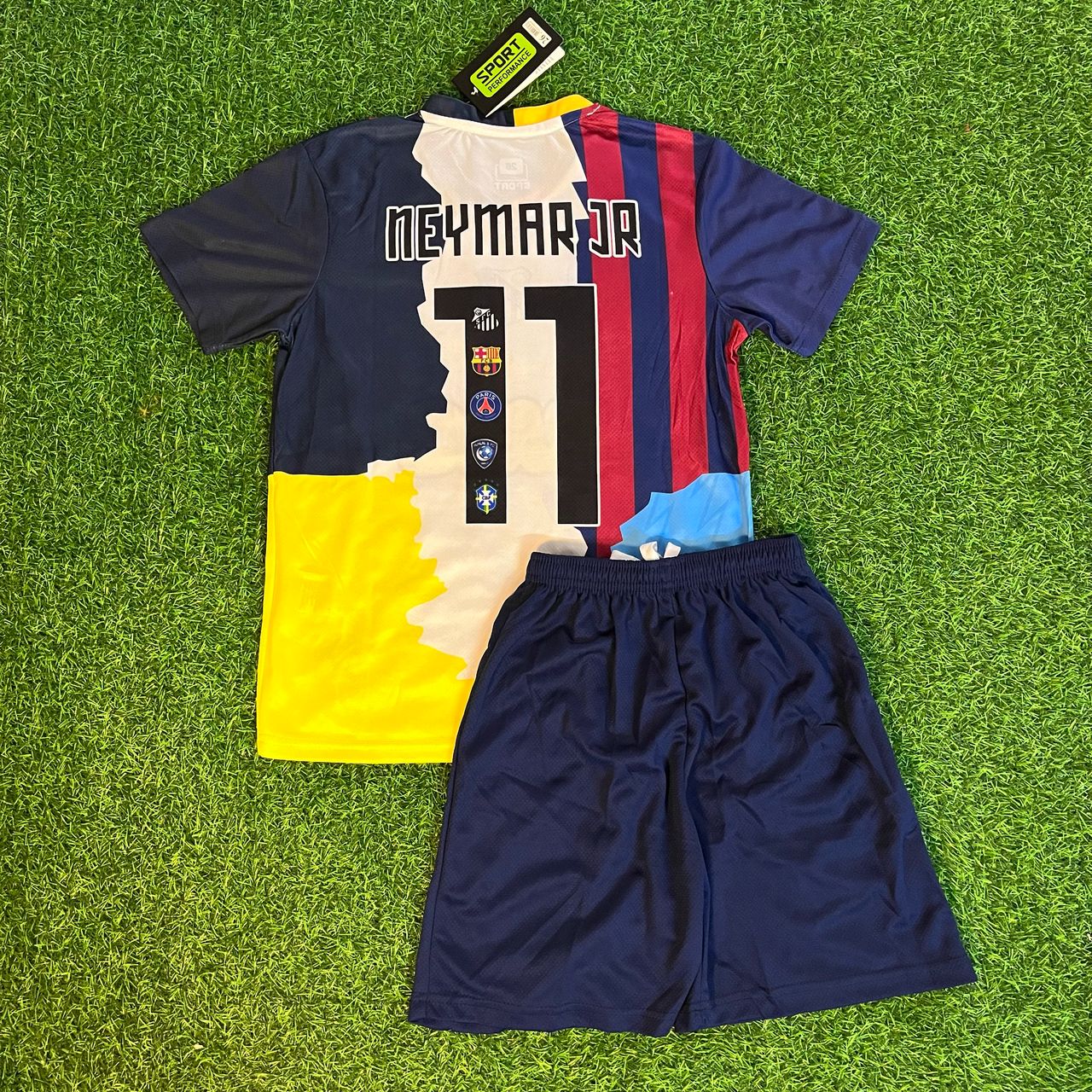 Neymar JR 11 Combo All Teams Special Kids Jersey KinderTrikot Maillot Enfant Soccer Shirt Kit