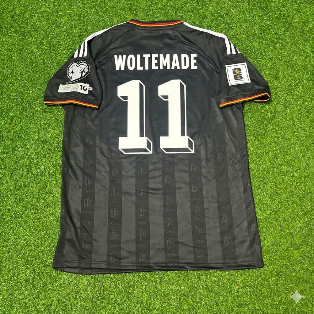 Germany 2026 Nick Woltemade #11 Black Style Soccer Kit Football Jersey