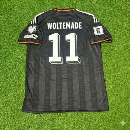 Germany 2026 Nick Woltemade #11 Black Style Soccer Kit Football Jersey