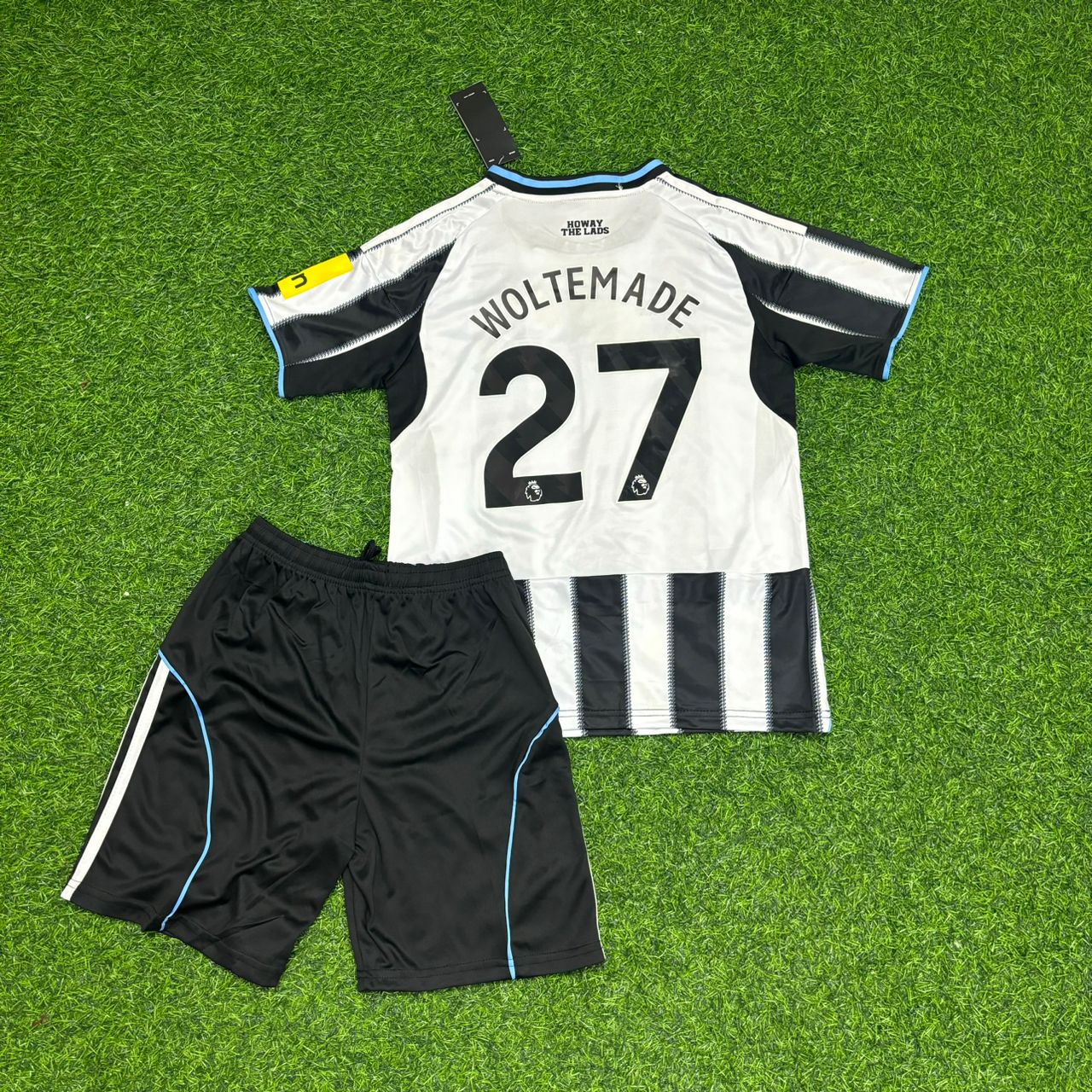 Nick Woltemade Kids Newcastle United 2025/26 Home Football Jersey Kit