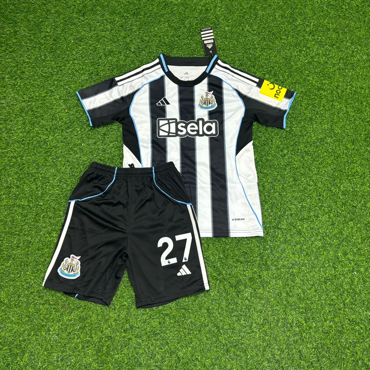 Nick Woltemade Kids Newcastle United 2025/26 Home Football Jersey Kit