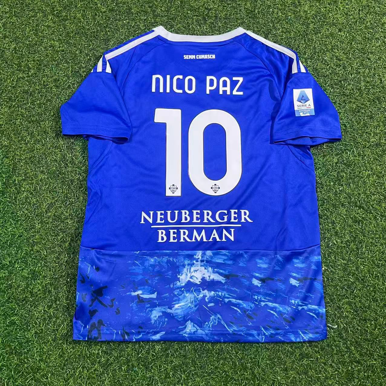 Nico Paz Como Kids 2026 Football Jersey