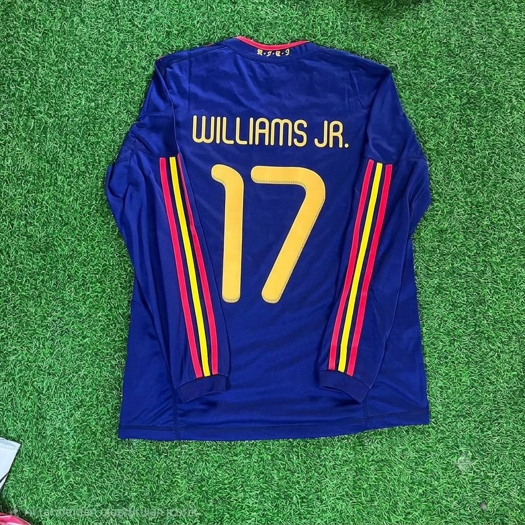 Nico Williams - Spain Commemorative Retro Football Jersey