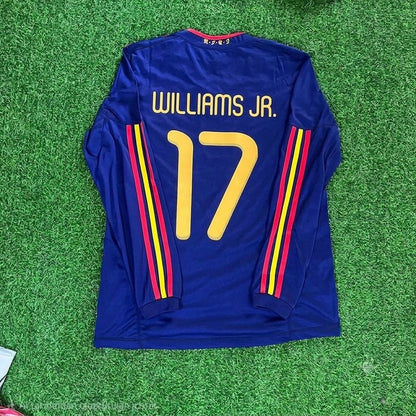 Nico Williams - Spain Commemorative Retro Football Jersey