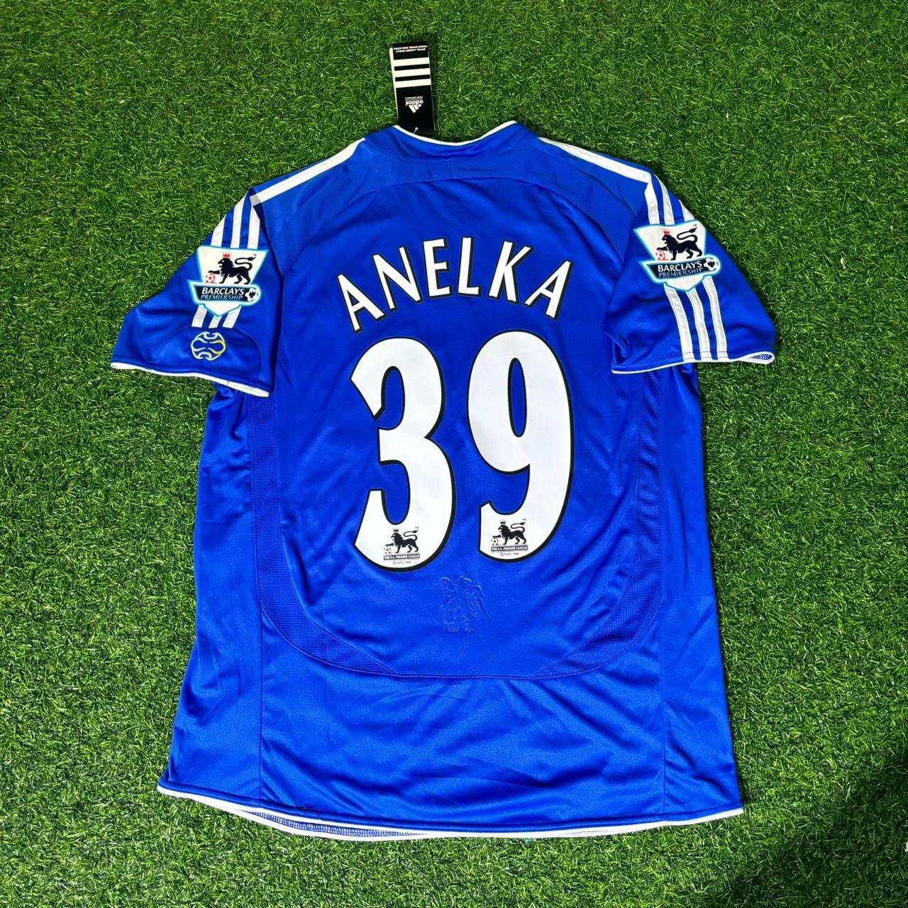 Nicolas Anelka Chelsea 2006 2008 Season Retro Football Jersey Kit