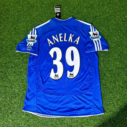 Nicolas Anelka Chelsea 2006 2008 Season Retro Football Jersey Kit