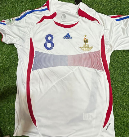 France World Cup 2006 Nicolas Anelka Final White Retro Kit