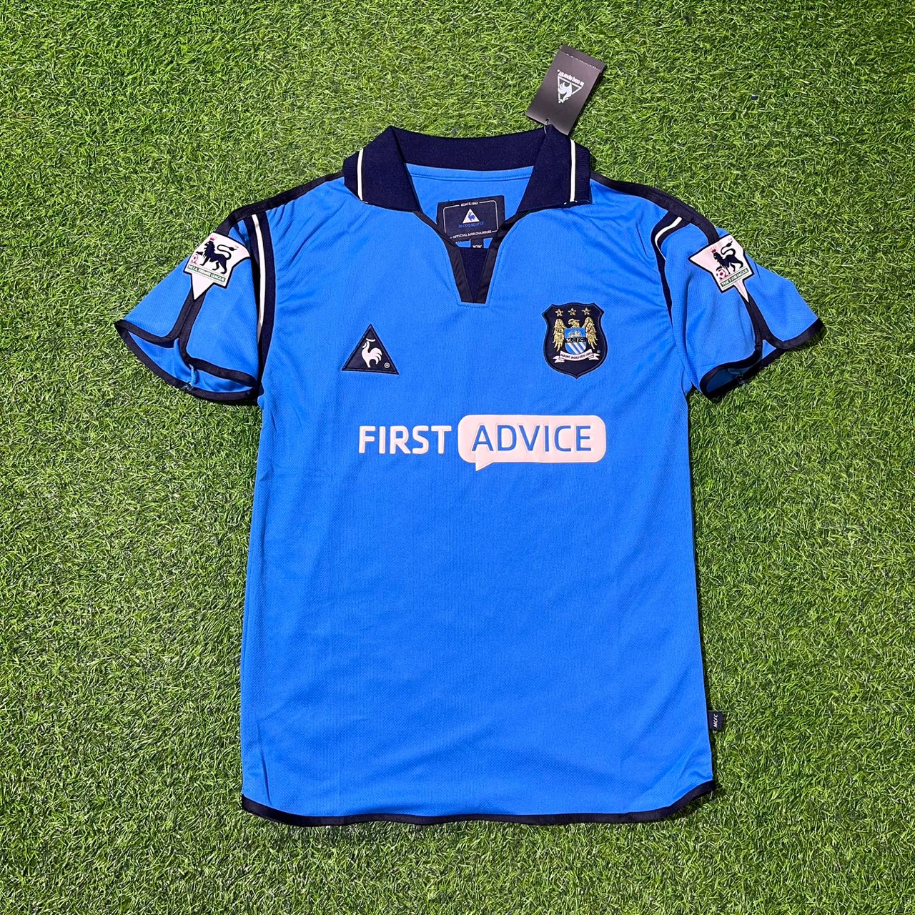 Nicolas Anelka Manchester City 2002 2003 Retro Football Jersey