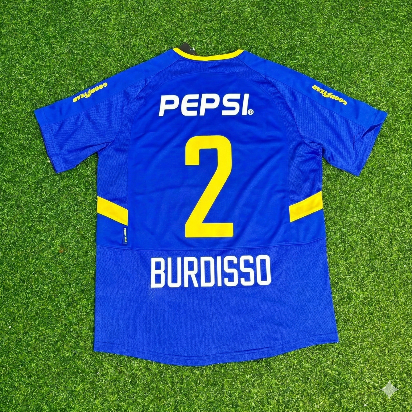 Nicolas Burdisso Boca Juniors 2003 2004 Retro Football Jersey