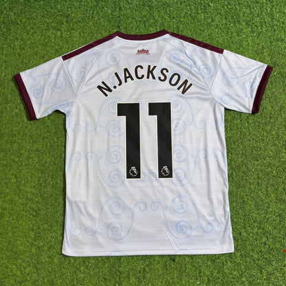 Nicolas Jackson #11 Aston Villa 2026/2027 New Season Third Football Jersey
